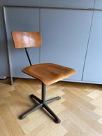 Vintage bureaustoel, jaren ’50-‘60, Verzamelen, Retro, Huis en Inrichting, Ophalen