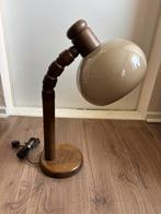 Vintage Steinhauer houten paddestoel tafellamp, Ophalen of Verzenden, Gebruikt, Minder dan 50 cm
