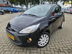Ford Ka 1.2 Titanium 2009. Airco/Elektrische ramen/Trekhaak, Auto's, Voorwielaandrijving, Stof, Gebruikt, 1242 cc