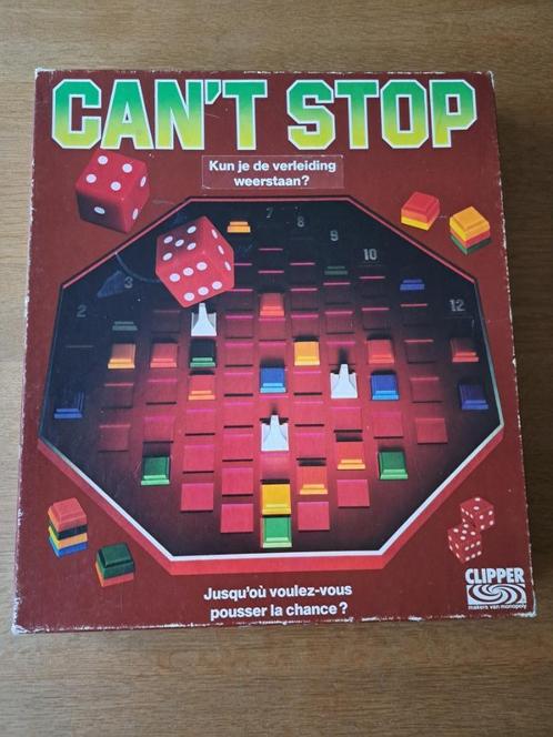 Can't Stop - oude versie - Clipper, Hobby en Vrije tijd, Gezelschapsspellen | Bordspellen, Ophalen of Verzenden