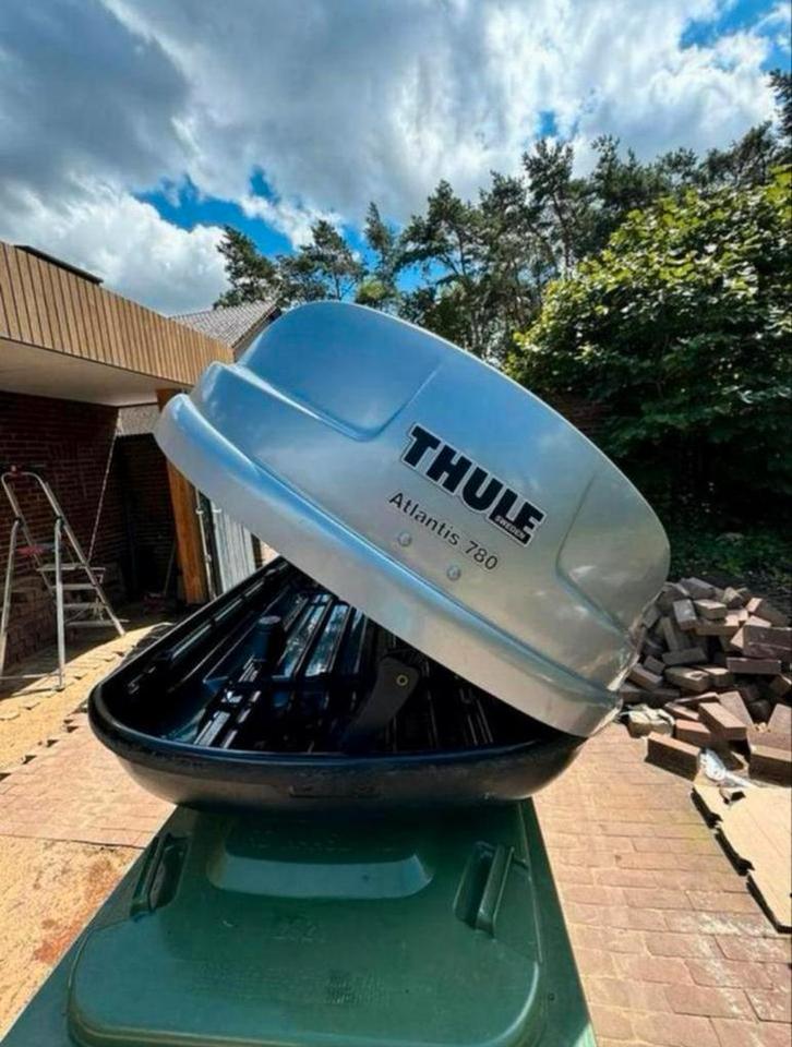 Te huur: Thule dakkoffer atlantis 780. groot formaat, Auto diversen, Dakkoffers, Gebruikt, Ophalen