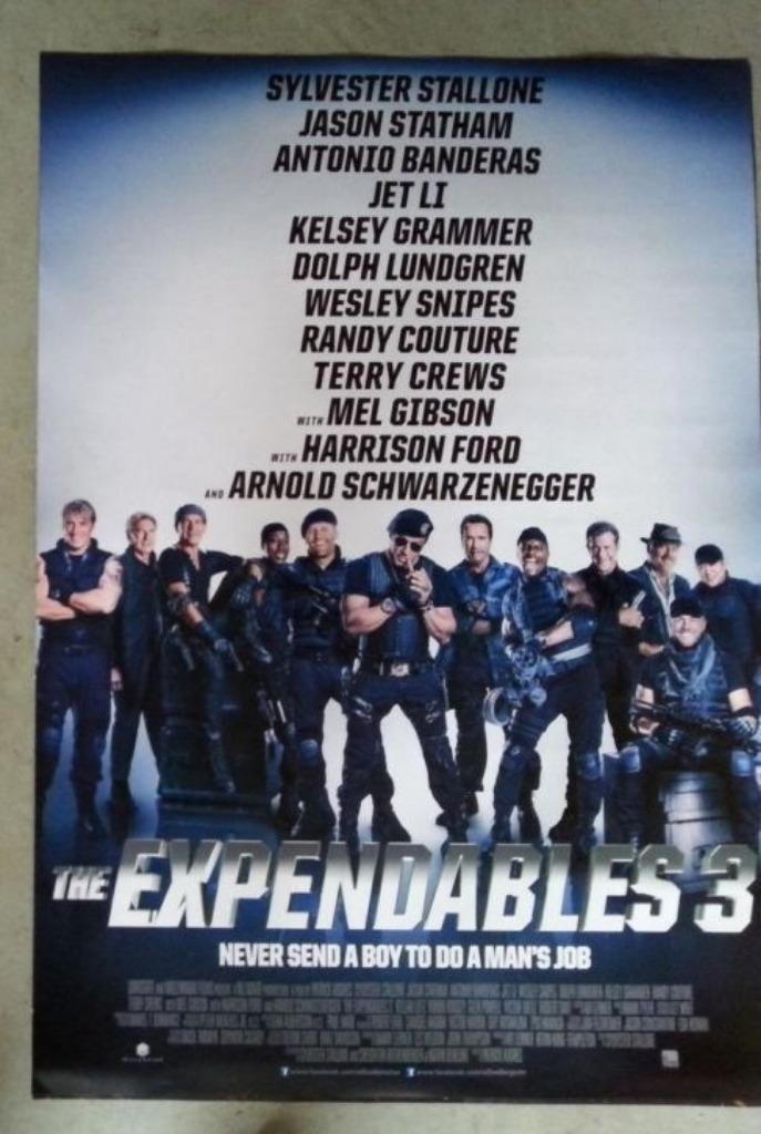THE   EXPENDABLES  3      filmposter., Verzamelen, Posters, Nieuw, Film en Tv, Verzenden