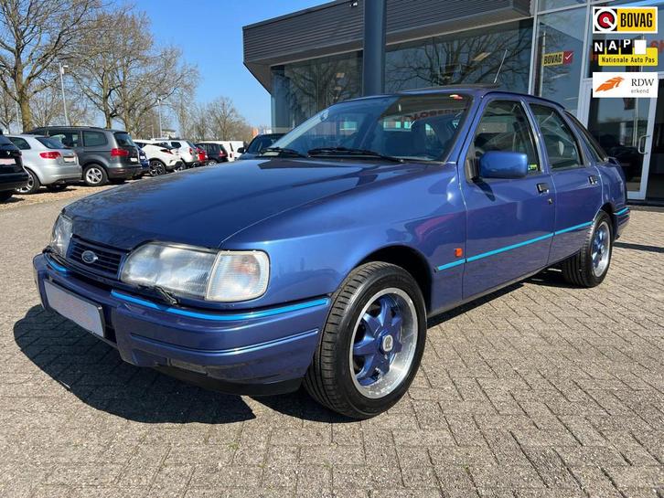 Ford Sierra 2.9 V6 XR 4x4 Inj. speciale uitvoering , getuned, Auto's, Ford, Bedrijf, Te koop, Sierra, 4x4, Airconditioning, Metallic lak