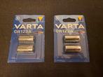 4x Varta CR123A batterijen, Ophalen of Verzenden