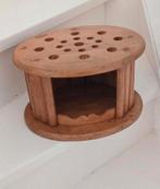 Prachtige zware gelakte oude houten stoof brocante vintage, Ophalen of Verzenden