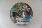 Porselein sierbordje "Ochtend Stilleven", Antiek en Kunst, Antiek | Wandborden en Tegels, Verzenden