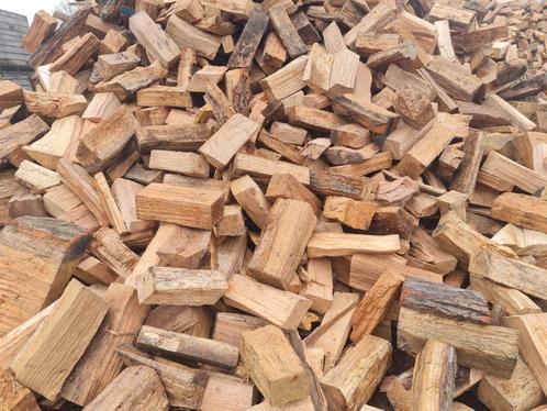 Haardhout brandhout, Tuin en Terras, Haardhout, Blokken, 6 m³ of meer, Ophalen of Verzenden