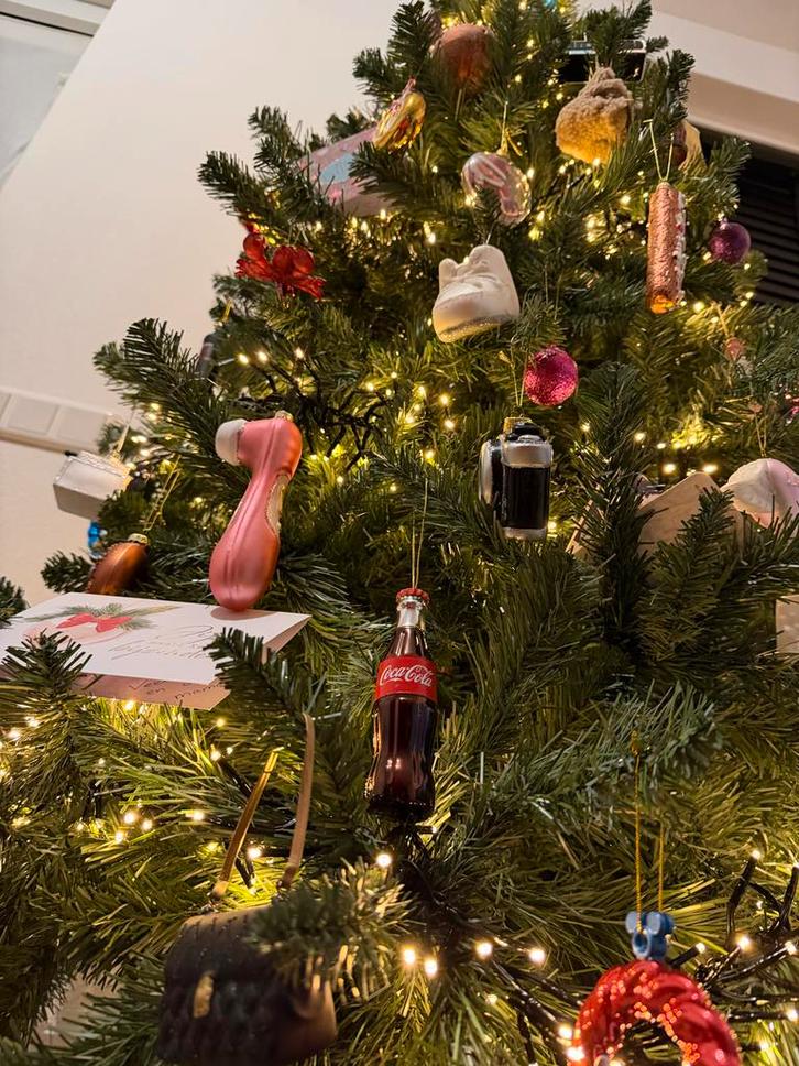 Kerstboom 200cm HEMA, Diversen, Kerst, Zo goed als nieuw, Ophalen