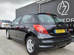 Peugeot 207 1.4 VTi X-line (bj 2009), Auto's, Voorwielaandrijving, 4 cilinders, Zwart, Bedrijf