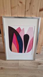 Kleurrijk Abstract Schilderij in Lijst, Ophalen