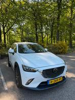 Mazda CX-3 2.0 Skyactiv-g 110KW AWD AUT 2015 Wit, Auto's, Mazda, Automaat, 1998 cc, 4 cilinders, Leder en Stof