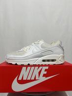ALS NIEUW! Maat 45 - Nike Air Max 90 Triple White, Kleding | Heren, Schoenen, Verzenden, Wit, Nike, Nike