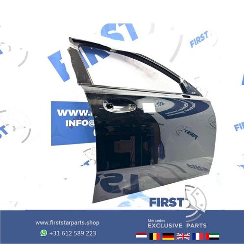 W177 DEUR RECHTS COMPLEET PORTIER ZWART WIT GRIJS RECHTSVOOR, Auto-onderdelen, Carrosserie en Plaatwerk, Deur, Mercedes-Benz, Voor