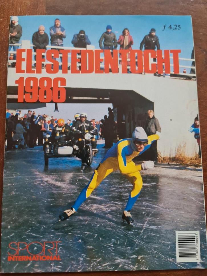 Elfstedenkoorts 1986 - Sport International, Boeken, Tijdschriften en Kranten, Gelezen, Sport en Vrije tijd, Ophalen of Verzenden