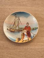 Antiek Herford Wandbordje - Handgeschilderd - ca. 15cm, Antiek en Kunst, Antiek | Wandborden en Tegels, Ophalen of Verzenden