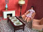 Vintage Lundby salontafel, Verzamelen, Poppenhuizen en Toebehoren, Ophalen of Verzenden, Zo goed als nieuw, Poppenhuis