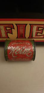 Zeldzame chocolade croquetten Helm blikje 6 cm, Verzamelen, Blikken, Ophalen of Verzenden, Gebruikt, Overige