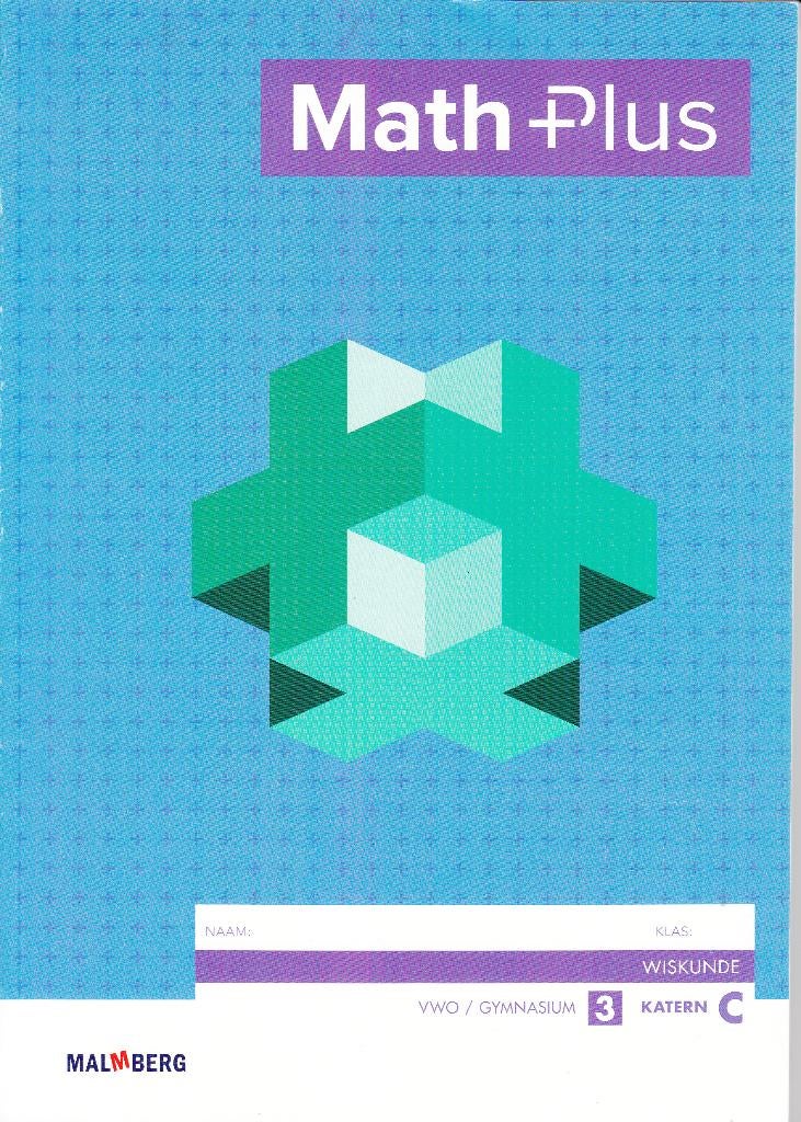 wisk math plus VWO/Gymn 3, Boeken, Schoolboeken, Ophalen of Verzenden, Zo goed als nieuw, VWO