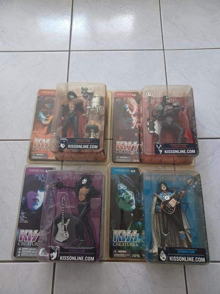 KISS Creatures McFarlane Toys, Verzamelen, Muziek, Artiesten en Beroemdheden, Nieuw, Pop, Beeldje of Miniatuur, Ophalen of Verzenden