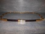 Metalen goudkleurige schakelketting riem met magneetsluiting, Verzenden, Nieuw, Minder dan 3 cm