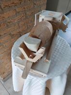 houten vrachtauto met betonmolen,gewicht 4,5 kilo, lengte 54, Kinderen en Baby's, Ophalen of Verzenden, Nieuw, Rij- of Hobbelspeelgoed