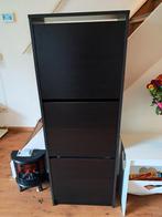 Zwartbruine Schoenenkast, Ophalen, Gebruikt, Modern