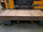 Spoorplanken / wagondelen oud eiken Diverse lengtes, Doe-het-zelf en Verbouw, Hout en Planken, Gebruikt, Eiken, Plank