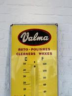 VALMA emaille reclamebord / thermo, Verzamelen, Merken en Reclamevoorwerpen, Ophalen, Reclamebord, Gebruikt, .