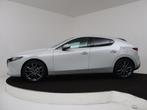 Mazda 3 2.5 e-SkyActiv-G M Hybrid 140 Takumi DEMO | Navigati, 12 maanden, 4 cilinders, Wit, Bedrijf