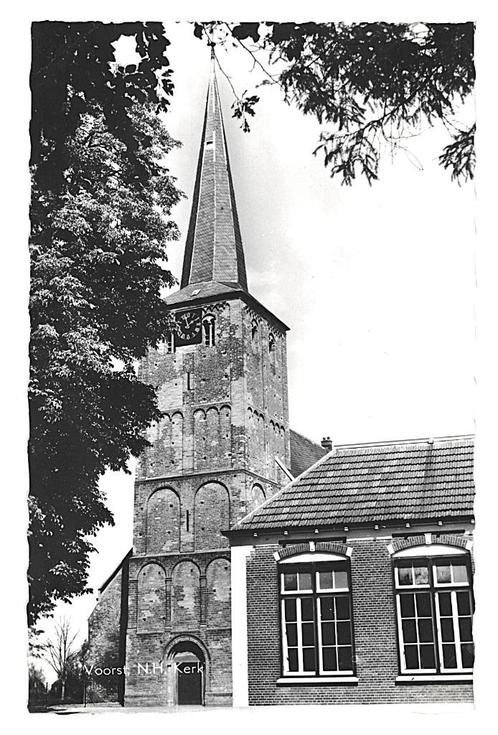 976481	Voorst	Gld 1964	Herv Kerk	Nette oude kaart Onbeschrev, Verzamelen, Ansichtkaarten | Nederland, Ongelopen, Gelderland, 1960 tot 1980