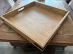 Dienblad vintage, Ophalen of Verzenden, Zo goed als nieuw, Rechthoekig, Hout