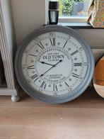 Grote Wandklok Old Town Clocks, Ophalen of Verzenden, Gebruikt, Analoog, Wandklok