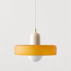 2x Nordic Bauhaus Hanglamp, Huis en Inrichting, Ophalen of Verzenden, Nieuw, Glas, Minder dan 50 cm