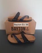 Bayton sandalen Diane EU 38 – zwart & blauw Nieuw!, Zwart, Bayton, Nieuw, Sandalen of Muiltjes