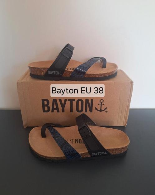 Bayton sandalen Diane EU 38 – zwart & blauw Nieuw!, Kleding | Dames, Schoenen, Nieuw, Sandalen of Muiltjes, Zwart, Ophalen of Verzenden