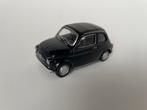 model Fiat Nuova 500, zwart, Welly, klassiek 1/32 (?), Ophalen of Verzenden, Zo goed als nieuw, Auto, Overige merken