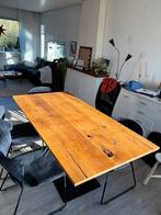 Massieve eettafel walnoot, Huis en Inrichting, Tafels | Eettafels, Ophalen, 50 tot 100 cm, Zo goed als nieuw, Vijf personen of meer