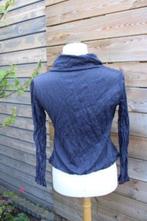 Vest blauw Marithe Francois Girbaud mt 38 AANBIEDING, Jasje, Blauw, Marithe, Maat 38/40 (M)