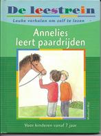 Annelies leert paardrijden, kinderboek uit serie Leestrein, Ophalen of Verzenden, Zo goed als nieuw, Manfred Mai, Fictie