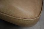 Gave luxe bank GLOBE Jess Design metaal leer naturel vintage, Ophalen, Gebruikt, Metaal