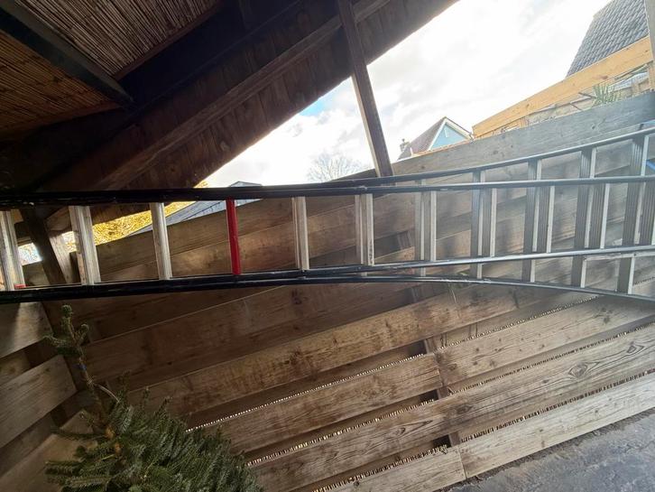 Altrex Nevada Reformladder 2x12, Doe-het-zelf en Verbouw, Ladders en Trappen, Zo goed als nieuw, Ladder, 2 tot 4 meter, Opvouwbaar of Inschuifbaar