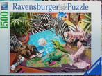 Puzzel 1500 stukjes: Origami Avontuur, Ophalen of Verzenden, 500 t/m 1500 stukjes, Zo goed als nieuw, Legpuzzel