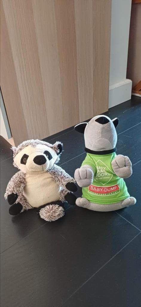 Deurstoppers hond en wasbeer, als nieuw, Huis en Inrichting, Woonaccessoires | Deurstoppers, Zo goed als nieuw, Binnen, Ophalen of Verzenden