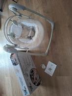 Bo Jungle B-Portable Swing Dolphy Taupe, Kinderen en Baby's, Wipstoeltjes, Schommelstoel, Met gordel(s) of riempje(s), Zo goed als nieuw