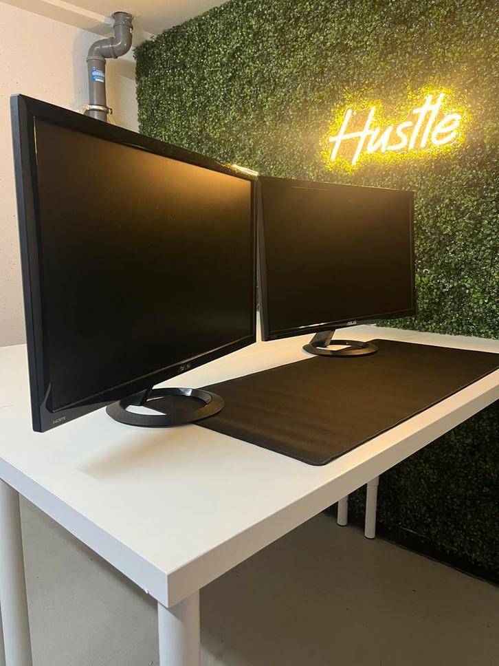2x Asus Monitor 60Hz, Computers en Software, Monitoren, Gebruikt, 60 Hz of minder, HDMI, Full HD, Ophalen