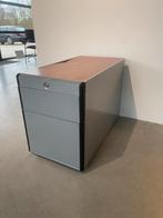 Gispen ladeblokken kleur grijs, Huis en Inrichting, Minder dan 50 cm, Gebruikt, Ophalen of Verzenden, 3 of 4 laden