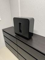 Sonos Sub gen2 zwart, Audio, Tv en Foto, Luidsprekers, Ophalen, Subwoofer, Zo goed als nieuw, Sonos