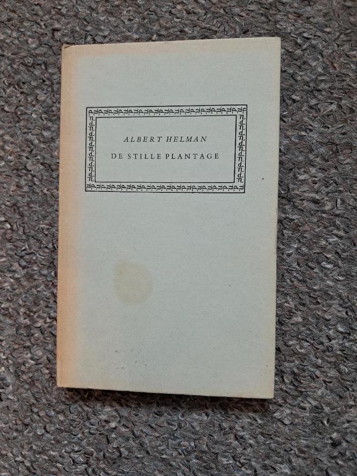 De Stille Plantage, Boeken, Romans, Gelezen, Ophalen of Verzenden