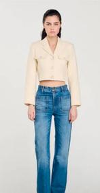 Sandro Nieuwe cropped blazer maat 34 €289, Kleding | Dames, Ophalen of Verzenden, Nieuw, W27 (confectie 34) of kleiner