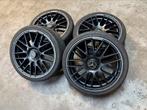 ✅19 inch Mercedes ///AMG GT A C E klasse velgen 5x112 CLA 63, Auto-onderdelen, Banden en Velgen, 19 inch, Gebruikt, Banden en Velgen